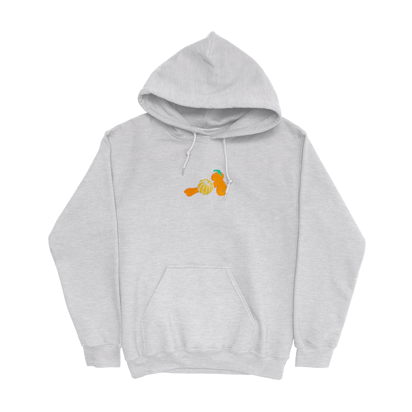 Heather Grey Mandarin Hoodie