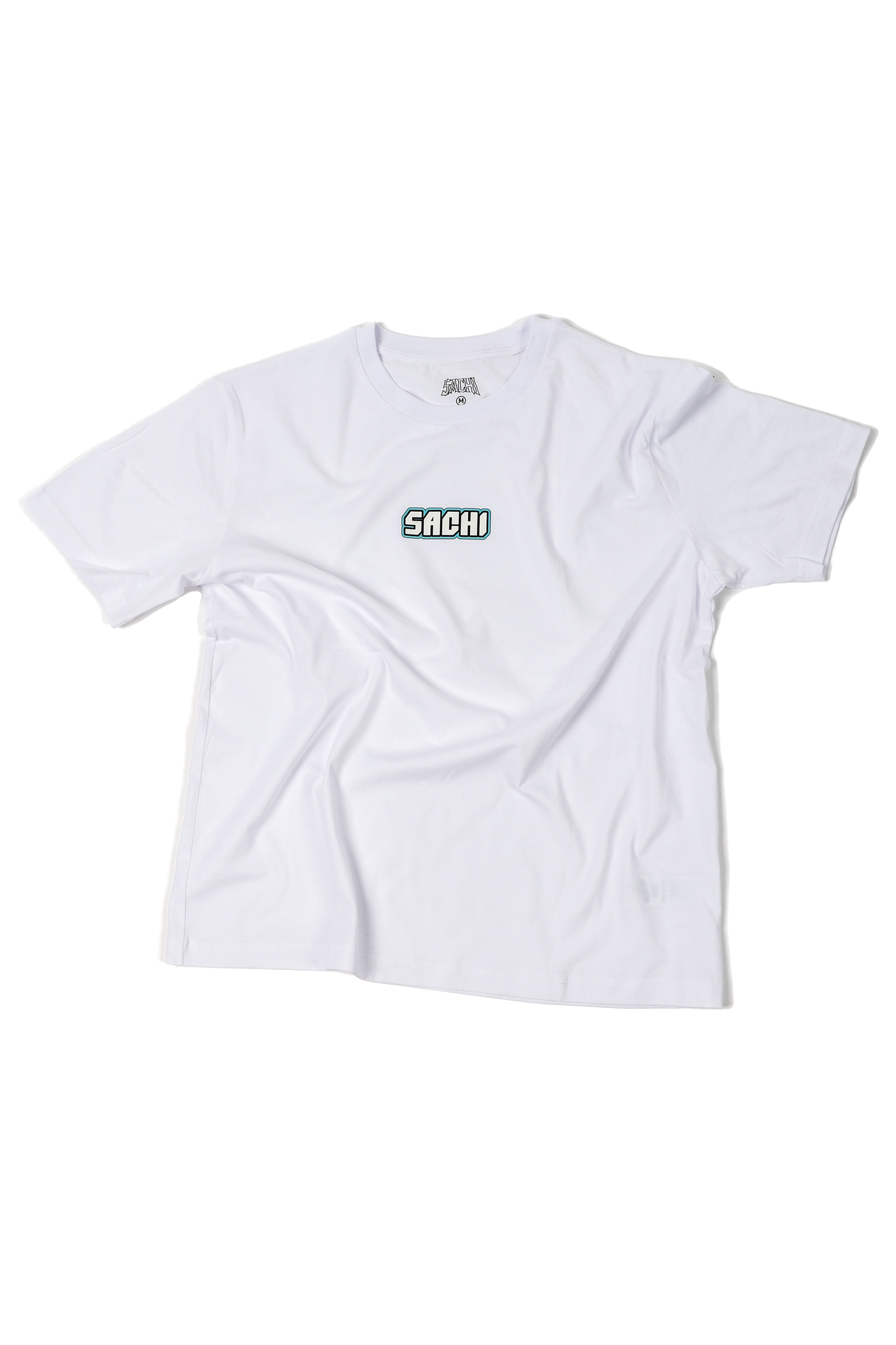 White Logo Tee