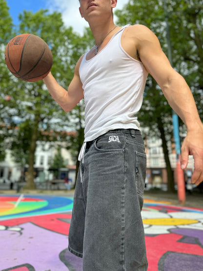 Black Mandarin Jorts