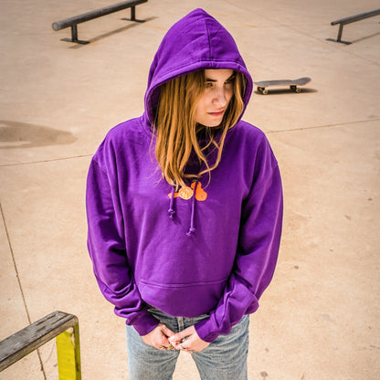 Purple Mandarin Hoodie