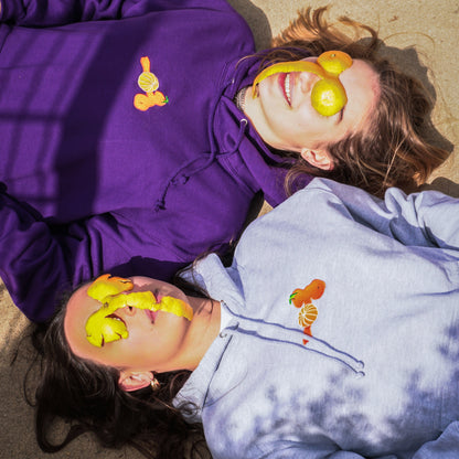 Purple Mandarin Hoodie