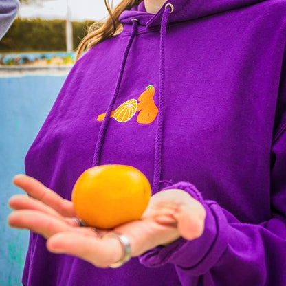 Purple Mandarin Hoodie