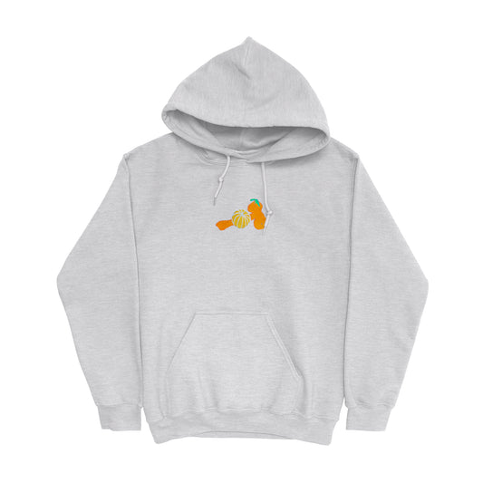 Heather Grey Mandarin Hoodie