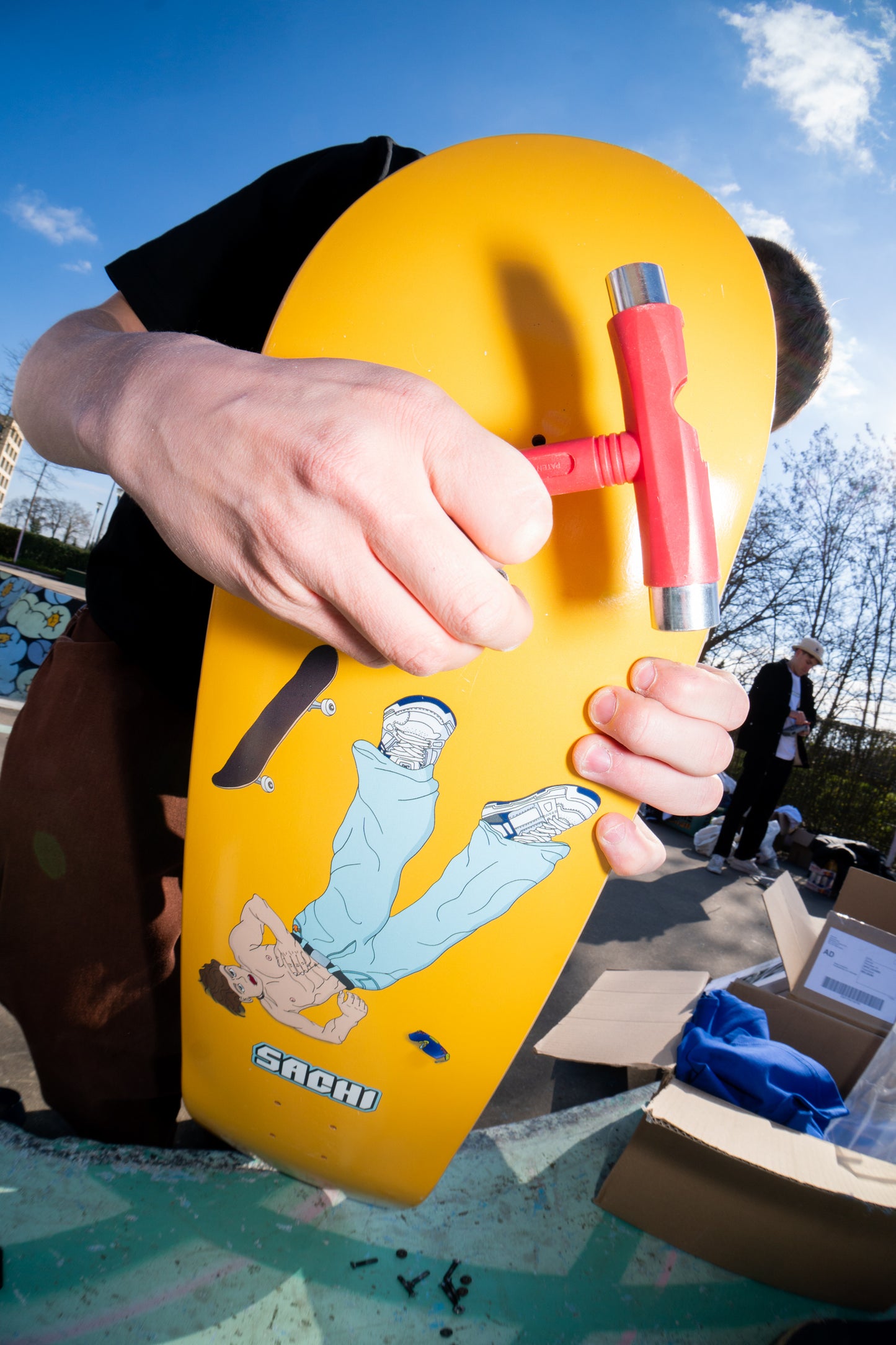 Rolling SACHI Deck Yellow