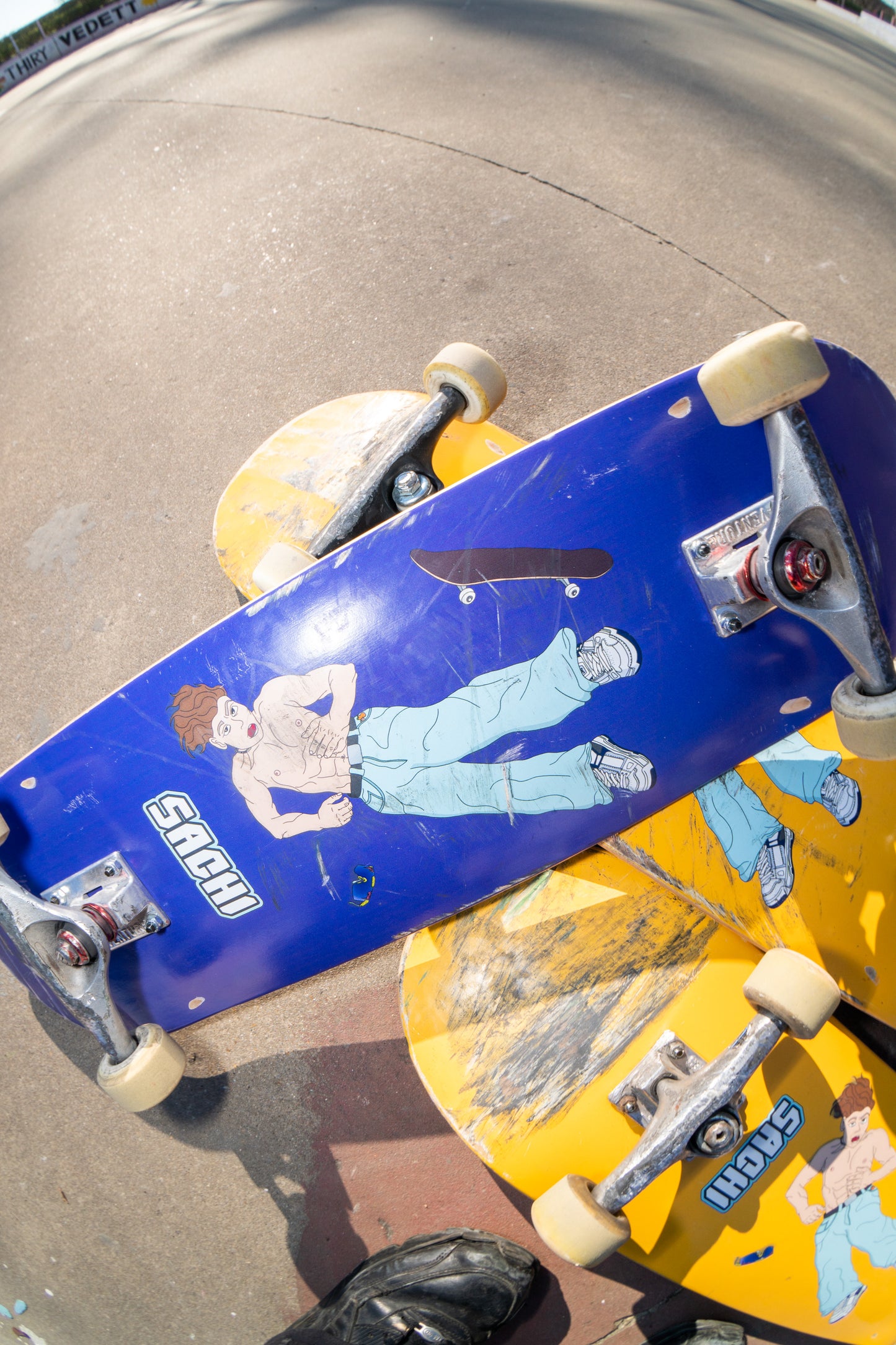 Rolling SACHI Deck Purple